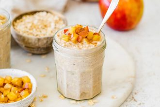 Apple Pie Overnight Oats