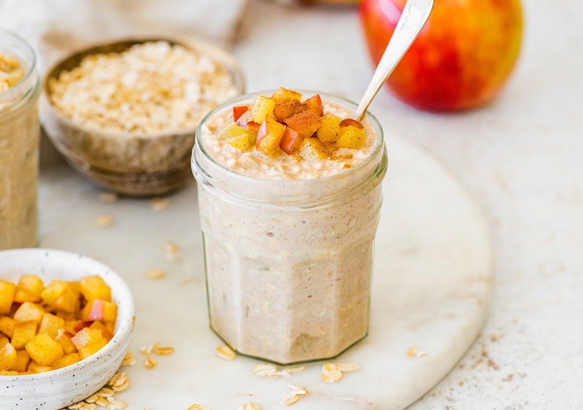 Apple Pie Overnight Oats