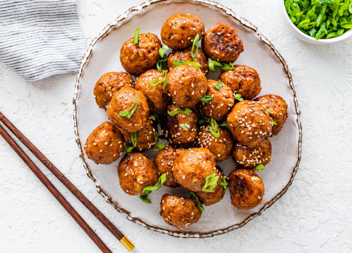 BBQ Chicken Meatballs