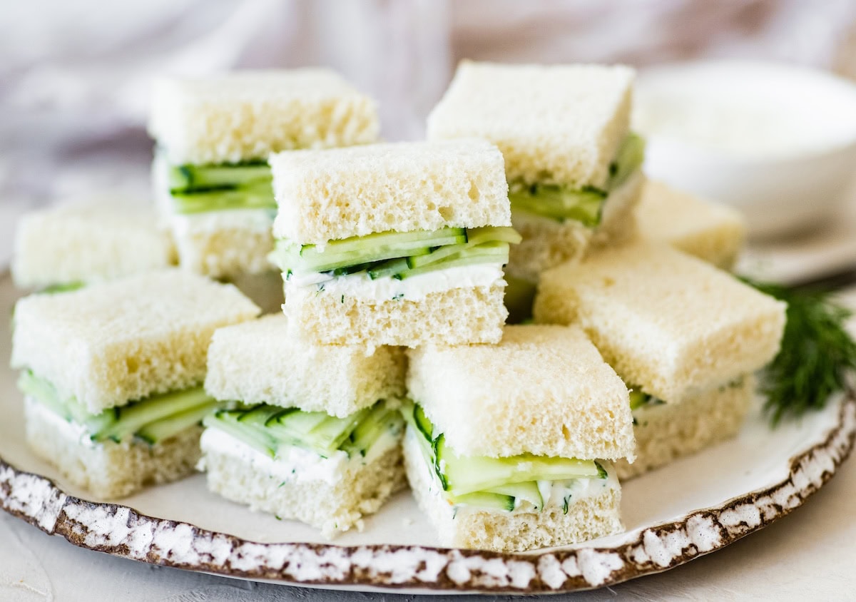 Easy Cucumber Sandwiches