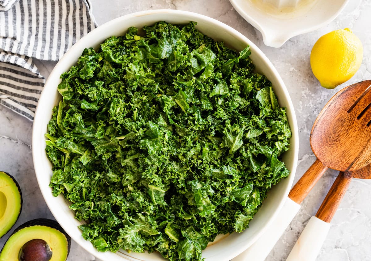 Massaged Kale Salad (with Avocado)