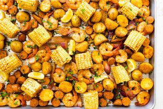 Easy Sheet Pan Shrimp Boil