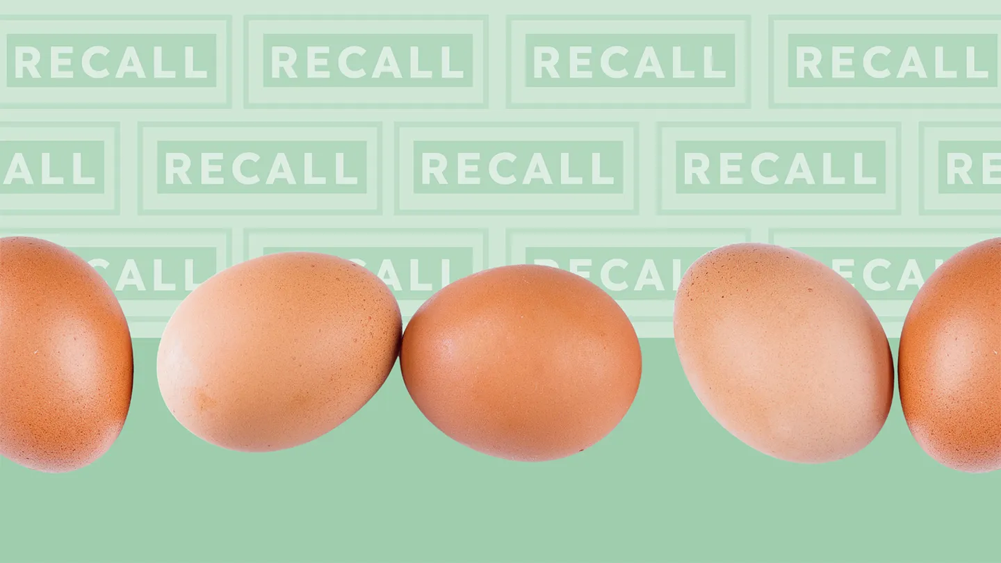 More Than 6 Million Eggs Recalled Nationwide for Salmonella Risk