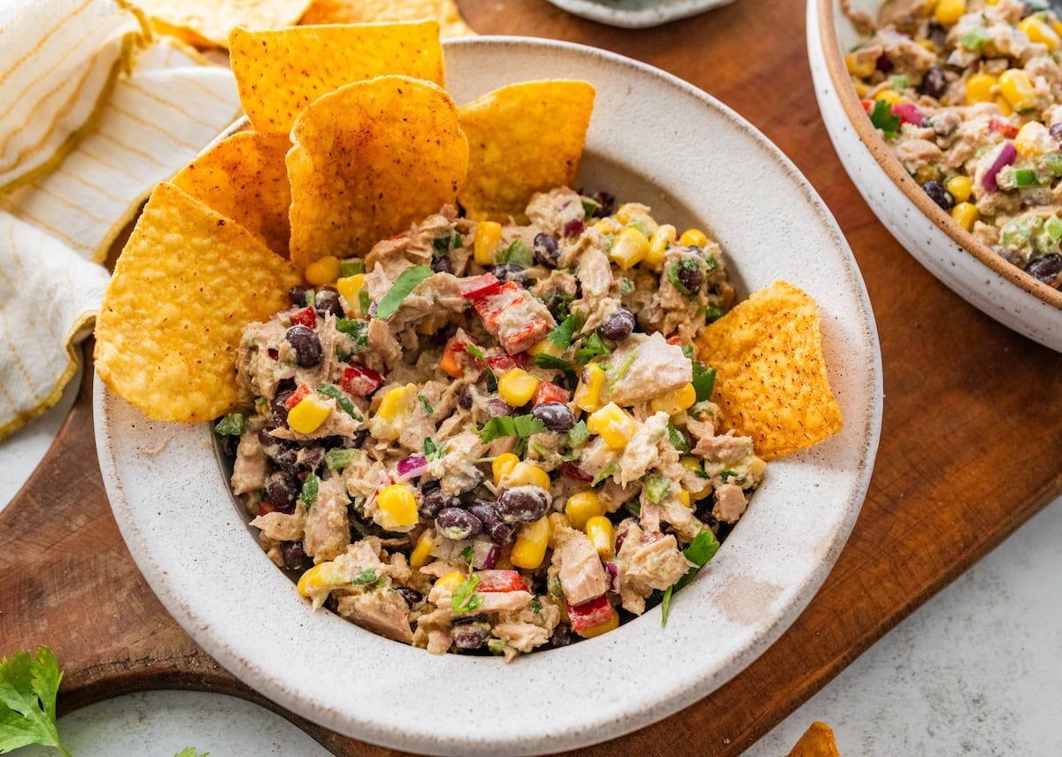 No Mayo Mexican Tuna Salad
