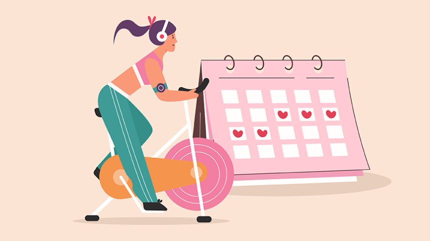 syncing workout to period cycle