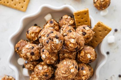 Easy S’mores Protein Balls