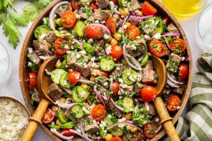 Chimichurri Steak Salad (Viral Recipe)
